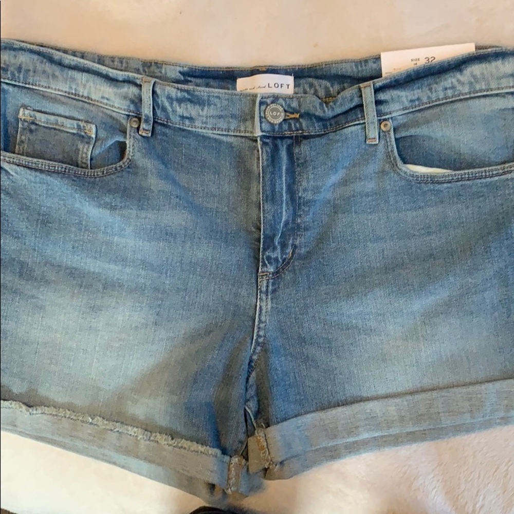 Women’s LOFT jean shorts